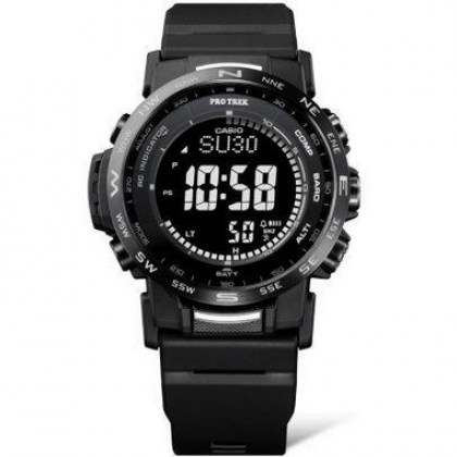 CASIO PRO TREK PRW-35Y-1B Black Bio-Based Resin Band Men Watch CASIO PRO TREK PRW-35Y-1B Black Bio-Based Resin Band Men Watch